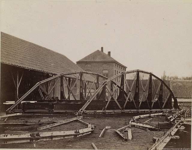 Ateliers de la Dyle Leuven pre-montagem de ponte