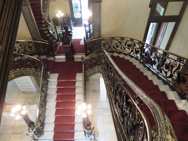 Palacio da Justiça BH escadaria belga