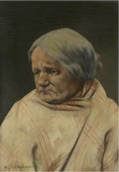 Van Emelen Retrato de uma mulher