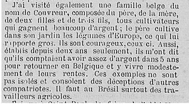 A Immigração 1889