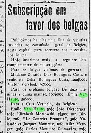 Doação Van Haute
