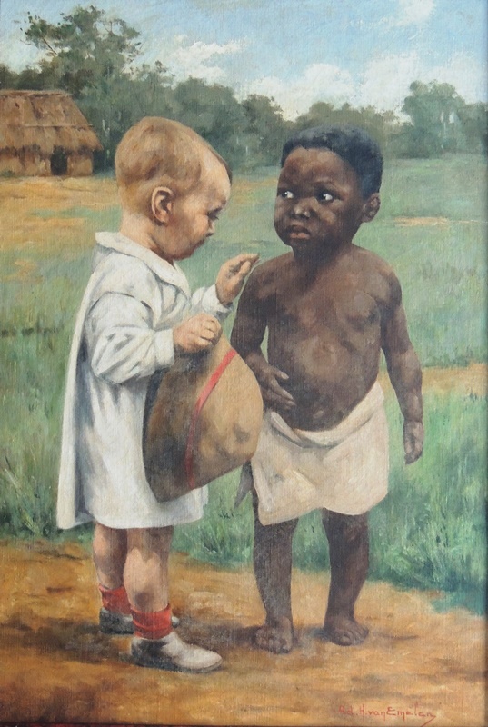 Van Emelen Adrien Menino branco e menino preto